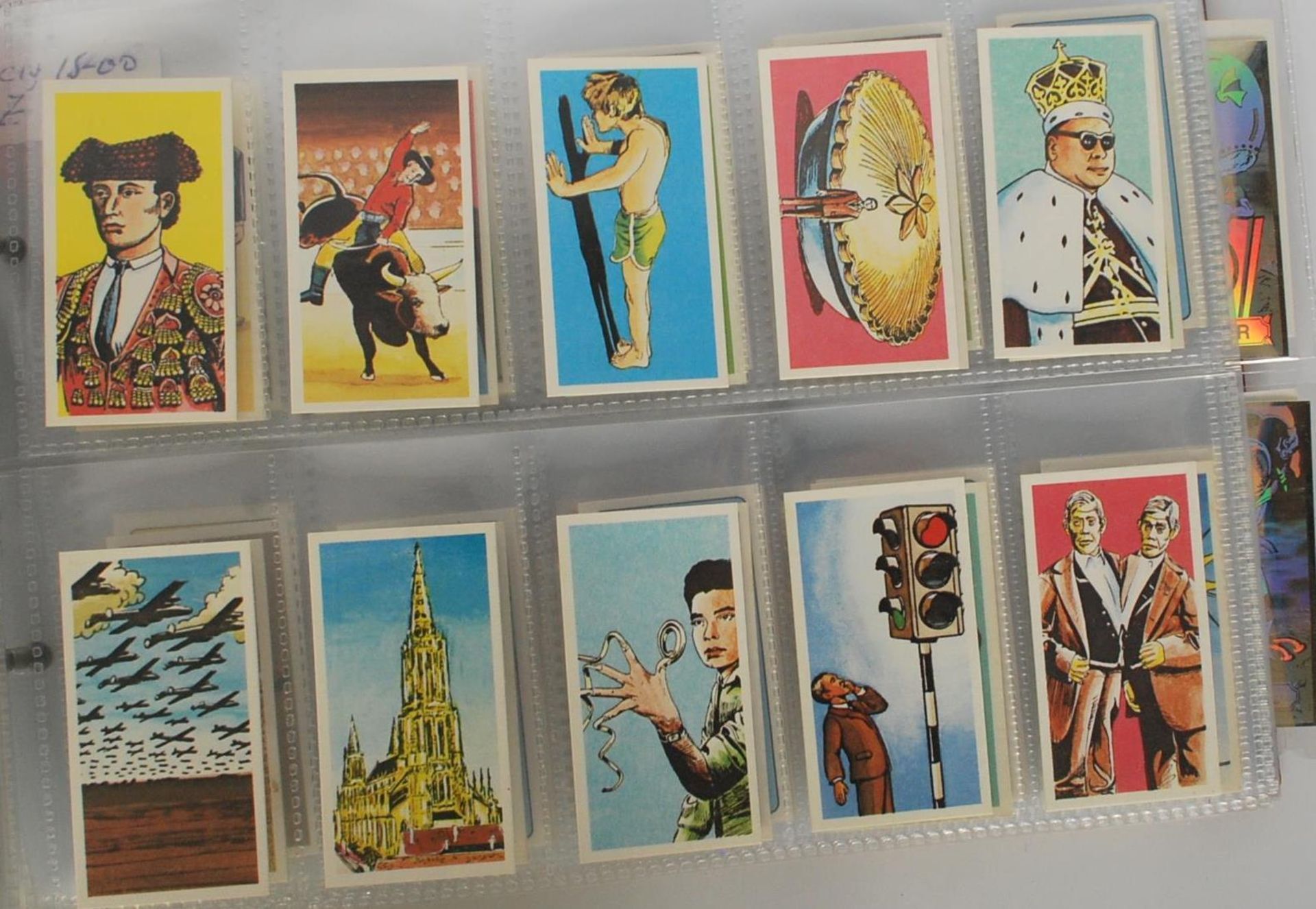 A collection of vintage Barratt / Bassett collectors trade cards trade cards in full sets stored - Bild 6 aus 8