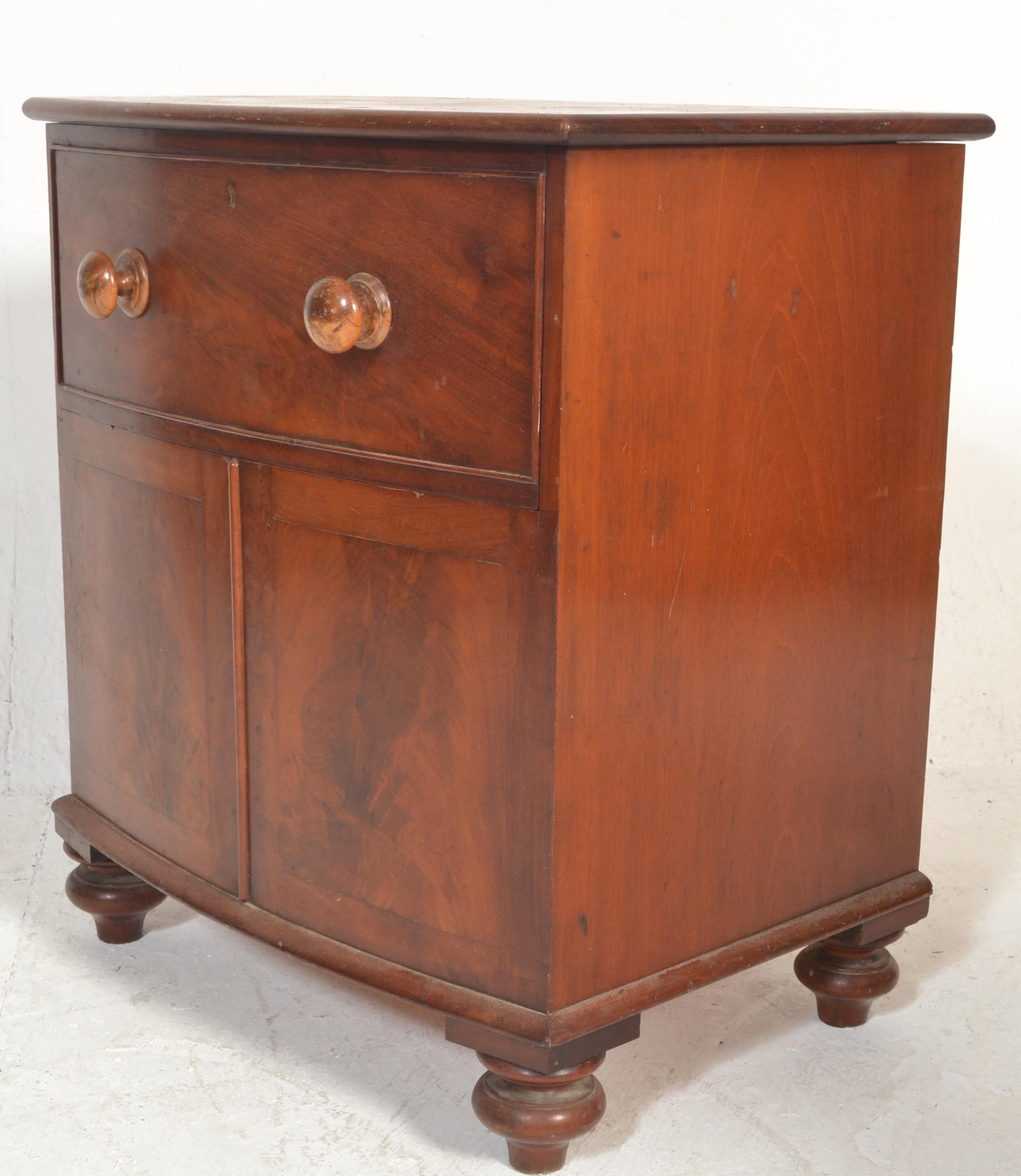 A 19th Century mahogany commode chest formed as a - Image 13 of 15