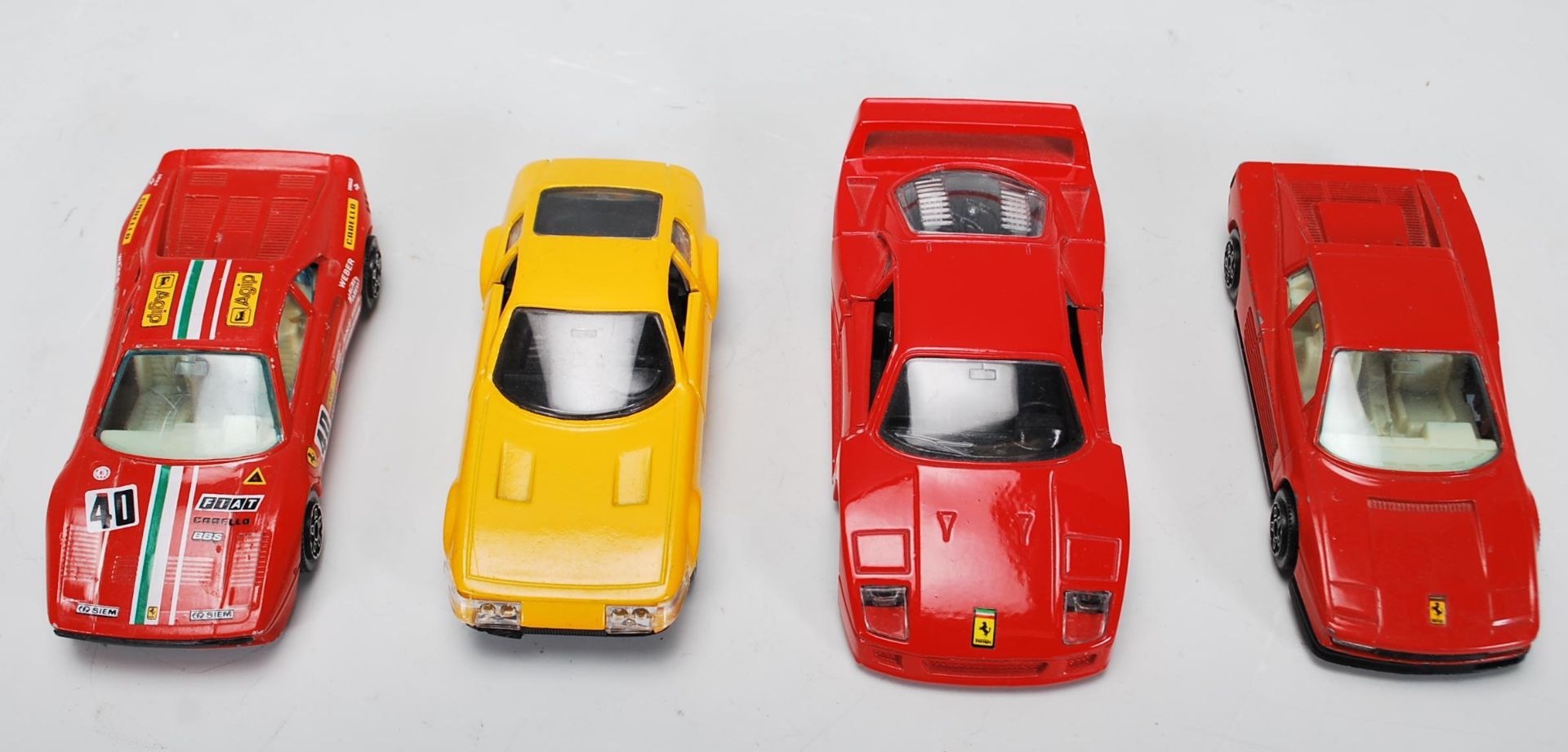 A good collection of vintage 20th century diecast car models to include examples: Ferrari 365 GTB4 - Bild 2 aus 9