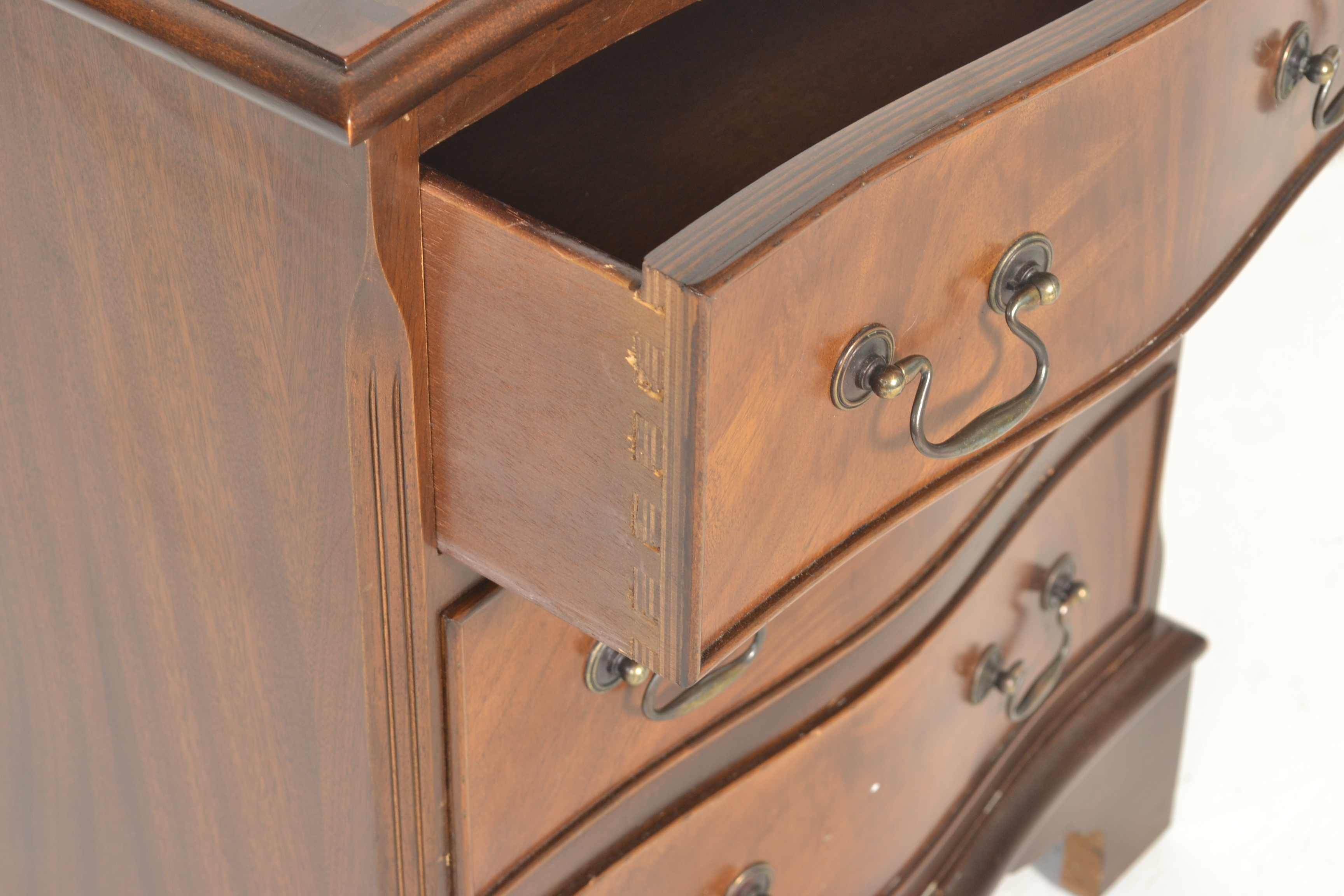 A 19th Century mahogany commode chest formed as a - Image 12 of 15