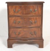 A 20th Century mahogany Regency revival chest of d