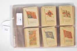 A set of Kensitas silk Cigarette cards; British Em