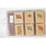 A set of Kensitas silk Cigarette cards; British Em