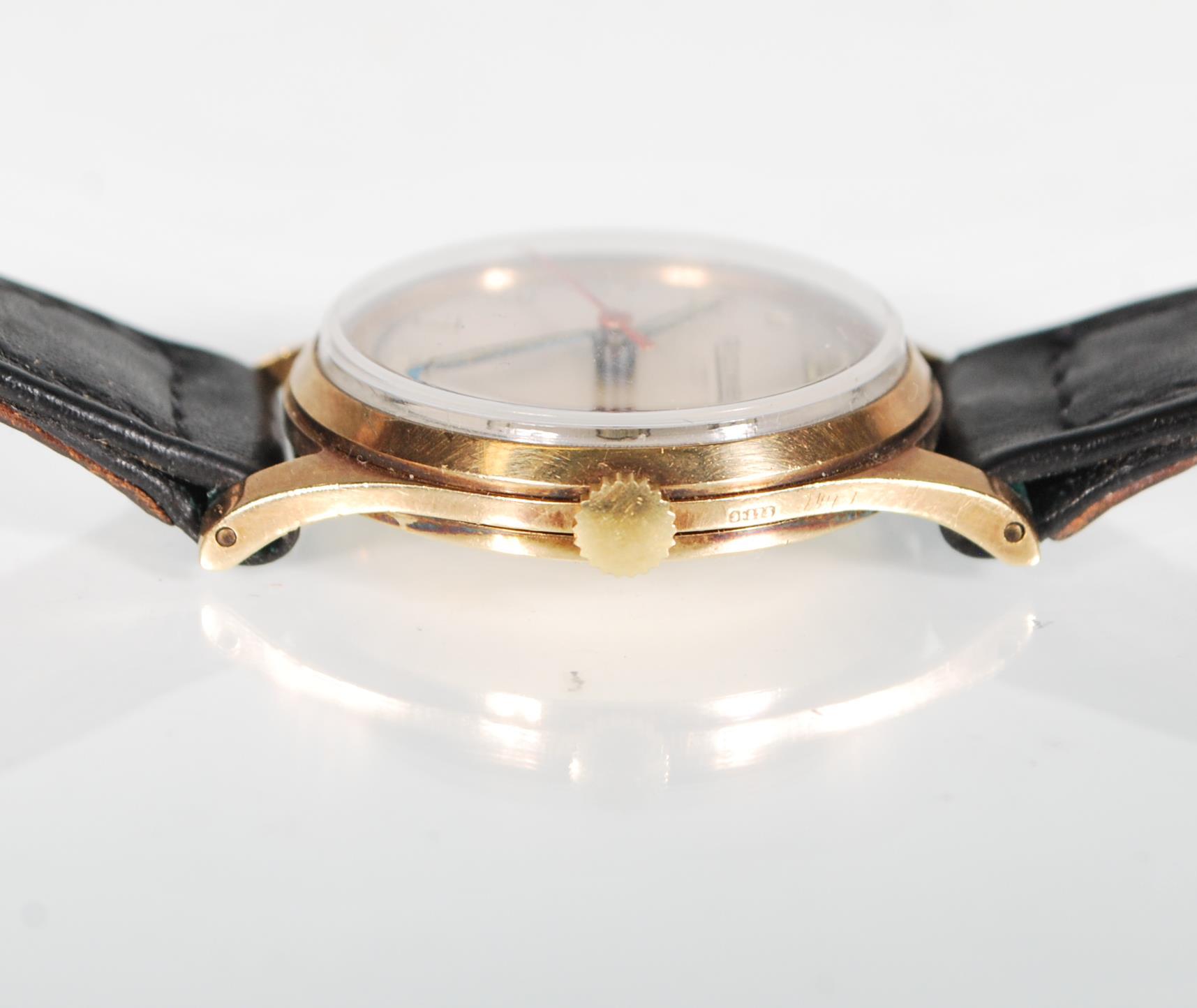 A gentleman's vintage Rone 17 jewels 9ct gold case - Image 3 of 6