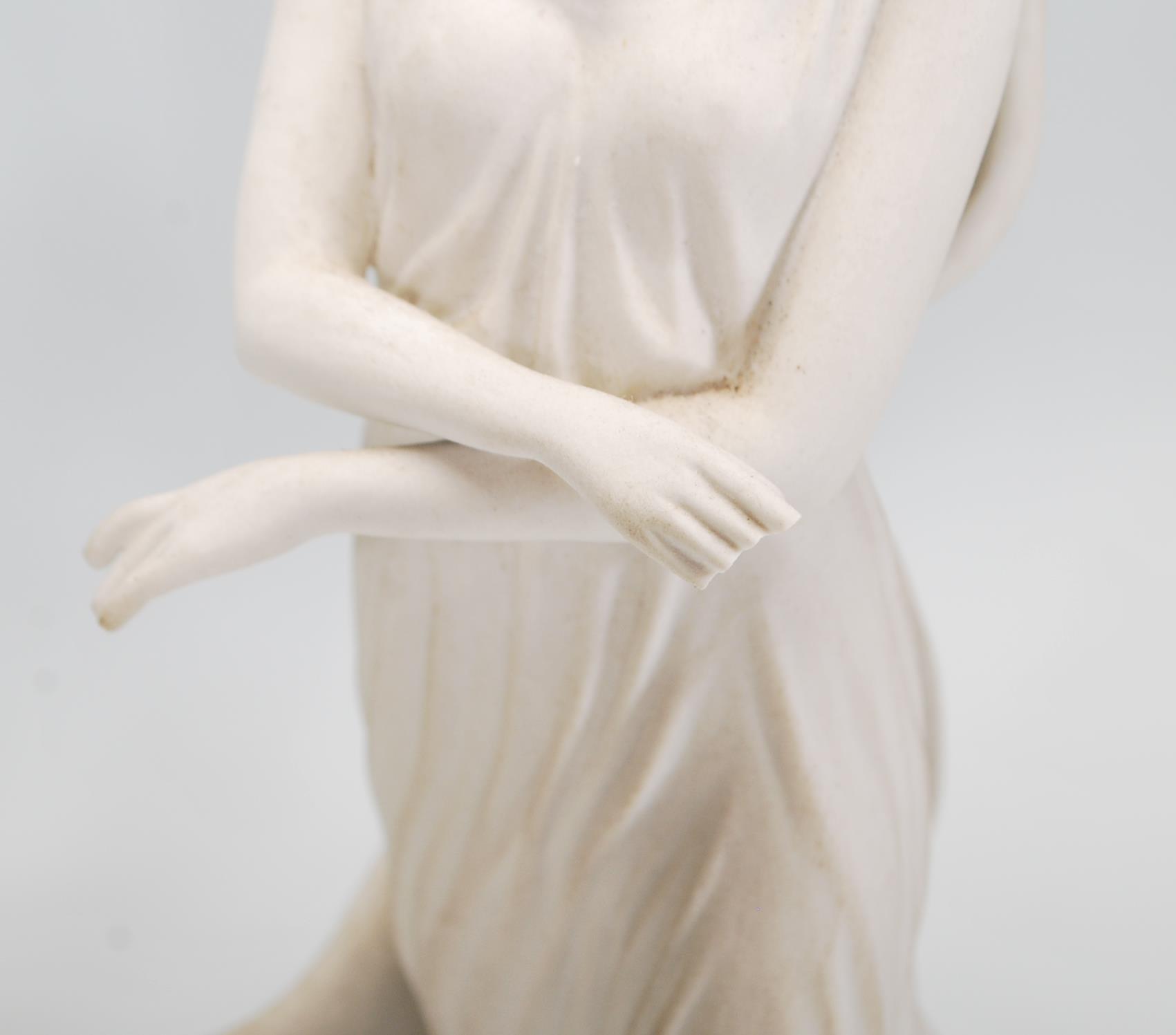 A collection of 3 Wedgwood bisque figure of 'Euphr - Image 5 of 9