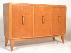 A mid century G-Plan light oak sideboard credenza