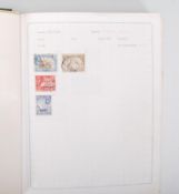 A collection of world stamps dating from the 19th