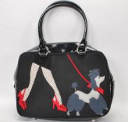 A Lulu Guinness ' Walking the Dog ' tote handbag h