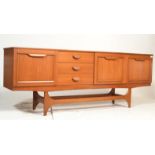 An original retro vintage mid-century teak wood si