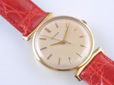 ETERNA 18CT GOLD 1950'S VINTAGE WRIST WATCH