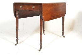 A 19th Century Victorian mahogany Pembroke drop fl