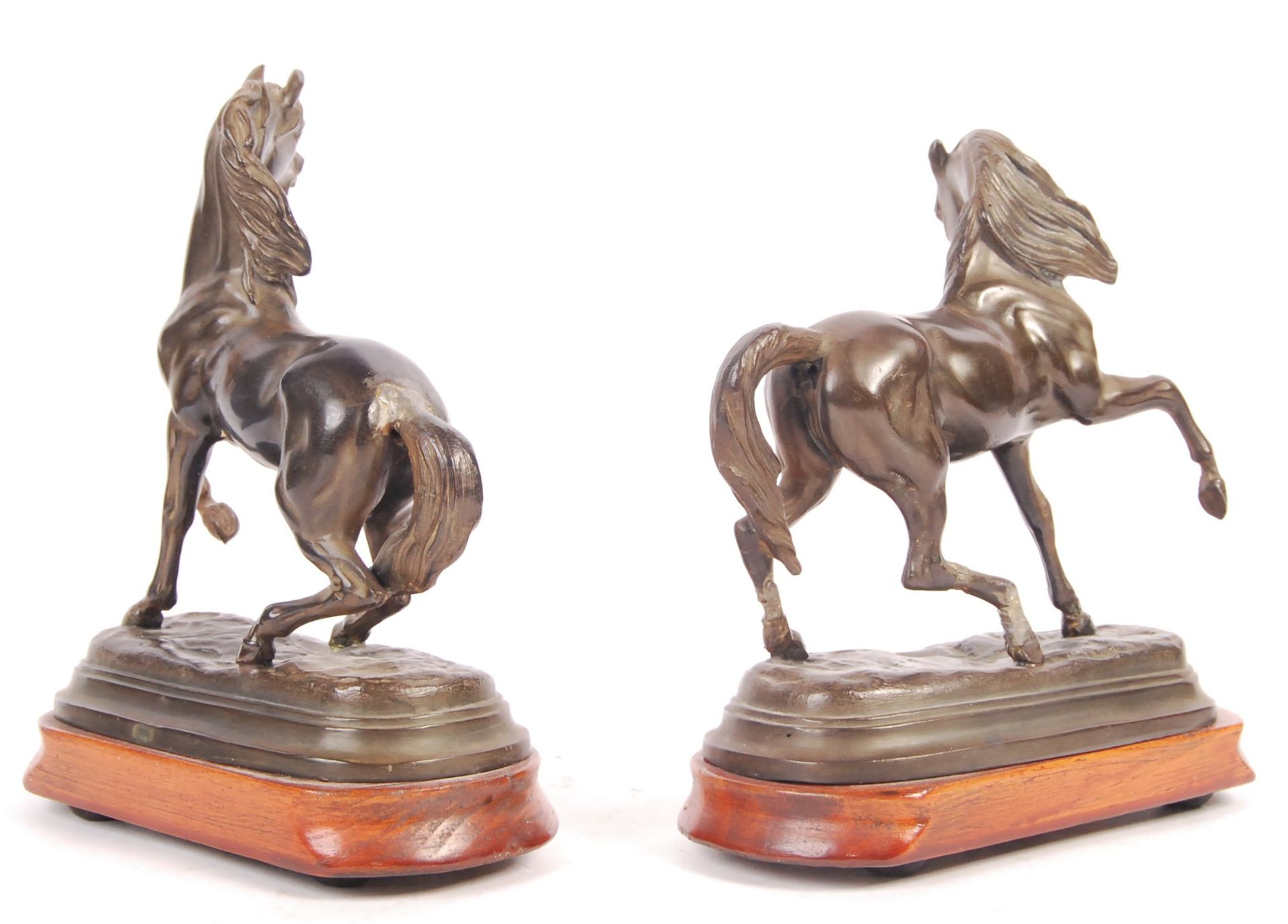 PAIR OF ANTIQUE FRENCH BRONZES BY PAUL EDOUARD DELABRIERRE - Image 2 of 5