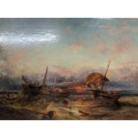 19TH CENTURY MARITIME OIL PAINTING BY RR STUBBS
