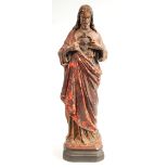 RARE 17TH CENTURY ECCLESIASTICAL FIGURE OF JESUS CHRIST