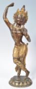 TIBETAN GILT BRONZED STATUE DEPICTING THE DANCING DEITY TARA