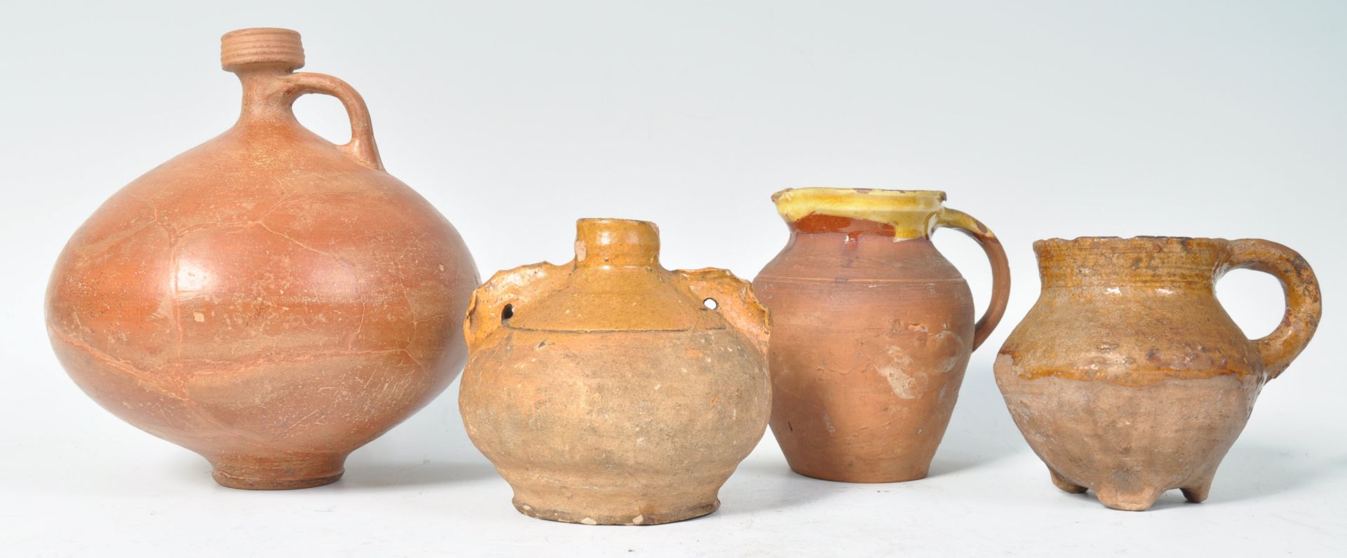 COLLECTION OF ANCIENT ANTIQUE POTTERY