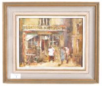 OIL ON BOARD IMPRESSIONIST PAINTING BY KEN MORONEY / JJ BELLMAN