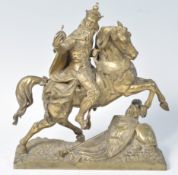 JEAN FRANCOIS THEODORE GECHTER - CHARLEMAGNE FRENCH BRONZE