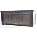 17TH/18TH CENTURY OAK COFFER CHEST BLANKET BOX