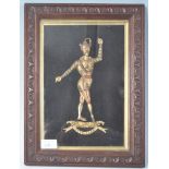 RARE 19TH CENTURY GILDED BRONZE DEPICTING OF TOMKINSON THE ACROBAT