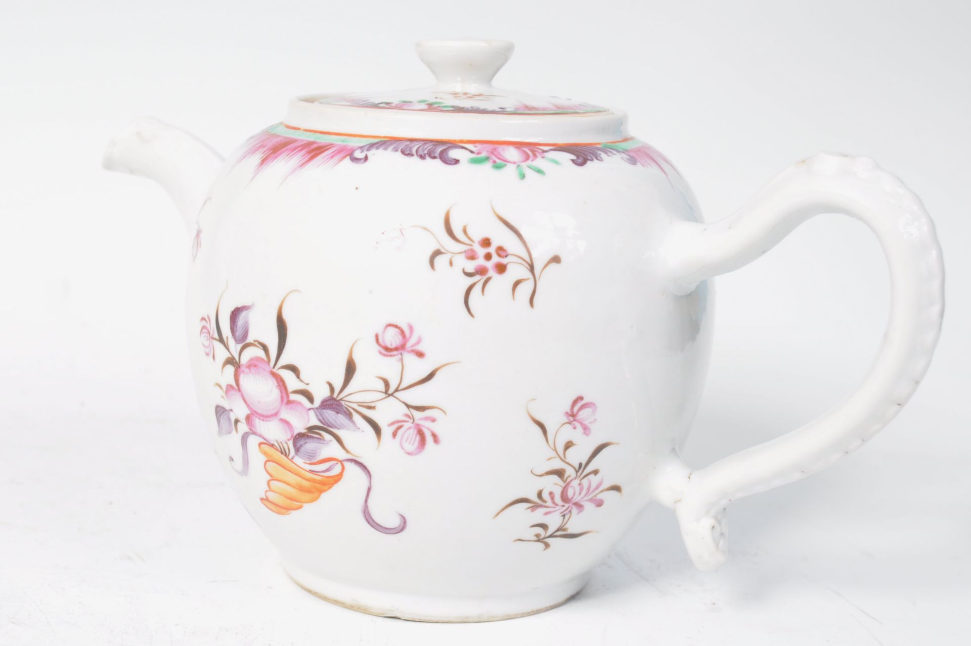 18TH CENTURY CHINESE ANTIQUE PORCELAIN TEAPOT - Bild 2 aus 6