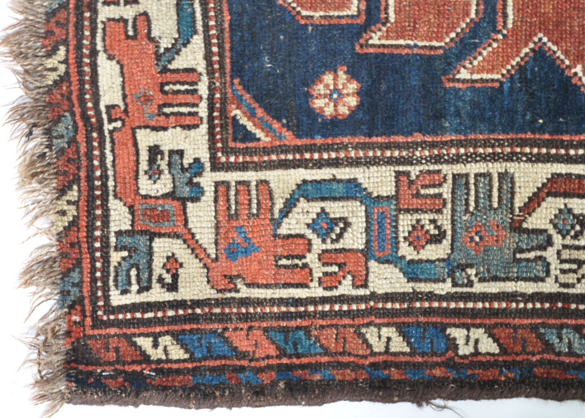 EARLY 20TH CENTURY IRANIAN TRIBAL HAMADAN HANDWOVEN RUG - Bild 3 aus 4