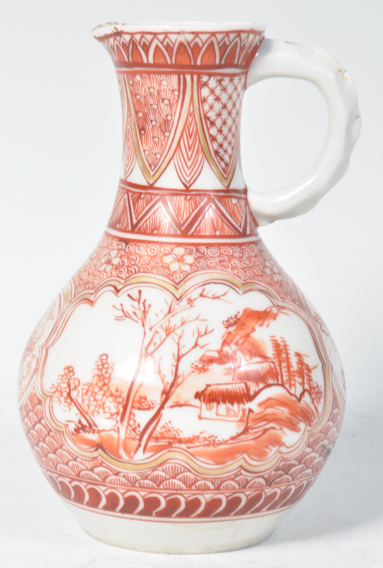 FINE 18TH CENTURY JAPANESE KUTANI EWER JUG