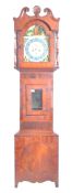 VICTORIAN LONG CASE CLOCK BY W BUXTON BISHOP AUCKLAND