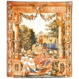 20TH CENTURY PALACE OF VERSAILLES HINES TAPESTRY
