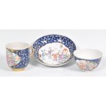 18TH CENTURY CHINESE ANTIQUE PORCELAIN TEA TRIO