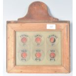 EARLY 20TH CENTURY SERVANTS CALL BOX / BELL BOARD