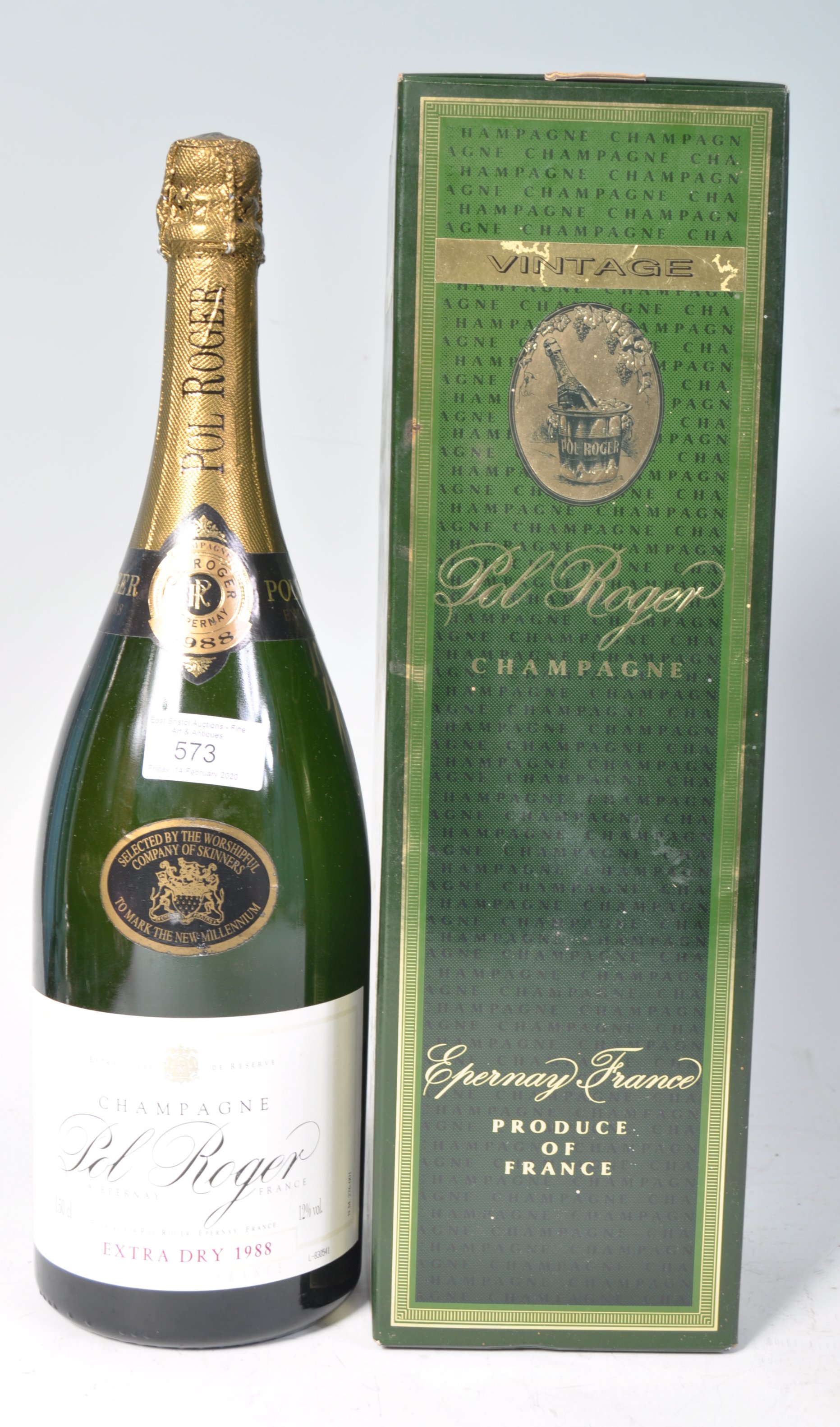 RARE MAGNUM OF POL ROGER CHAMPAGNE