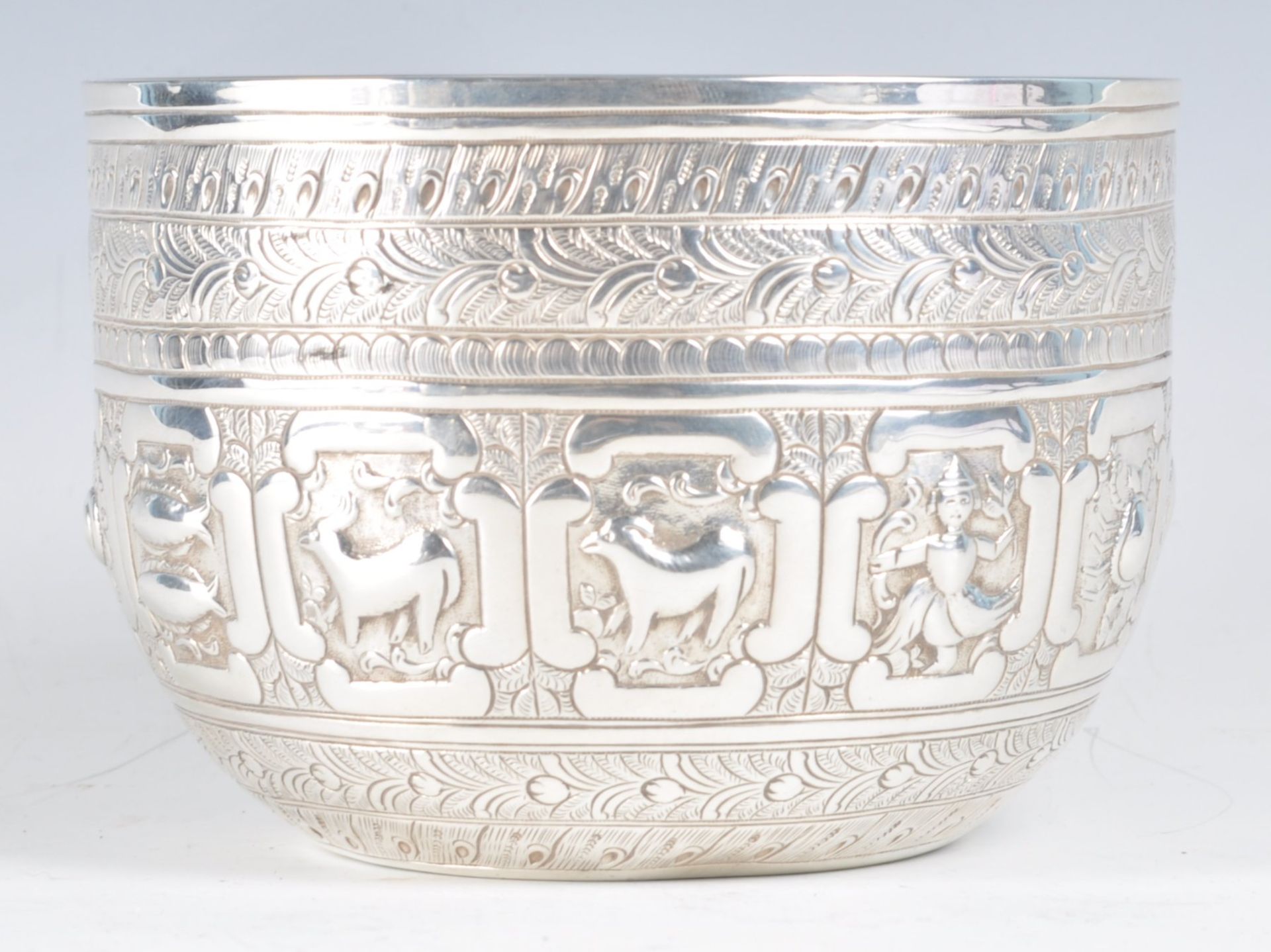 RARE 19TH CENTURY ANGLO INDIAN ZODIAC BOWL