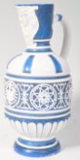 19TH CENTURY AUSTRIAN / GERMAN BLUE AND WHITE KPM JUG