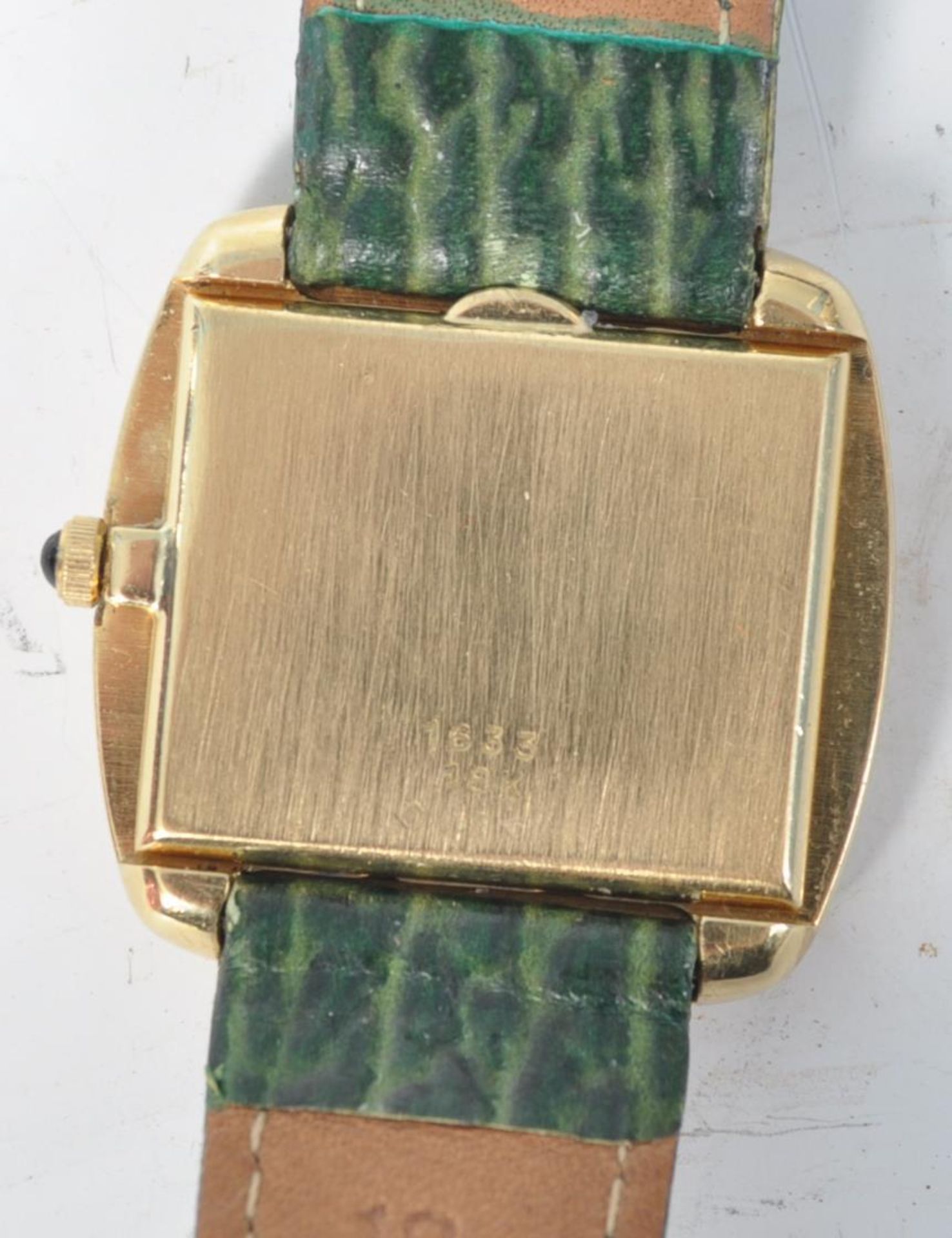 1973 18CT GOLD DELANEAU - DELANEA HANDMADE WRIST WATCH - Bild 3 aus 6