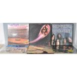 A good collection of six Deep Purple Vinyl Long Play LP Records to include Who Do We Think We Are,