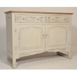A painted 20th century Shabby Chic sideboard cabin
