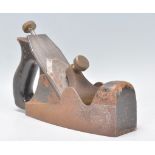 An antique Norris A5 smoothing woodworking carpenters plane constructed from ebonised wood and