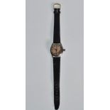 A vintage gentleman's Tudor Oyster Royal shock resisting wrist watch having around face with white