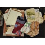 An excellent collection of believed American handmade quilts and blankets. To include a quilted