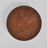 Queen Victoria 1837-1897 - a commemorative bronze medallion celebrating sixty years of her reign