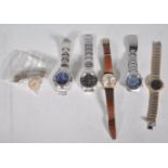 A collection of vintage watches to include Limit of Switzerland  17 Jewels Incabloc, vintage 1970'
