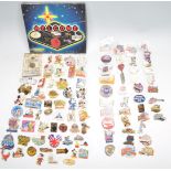 Pin Badges - A good collection of mixed pin badges. The pins of varying forms and subjects to