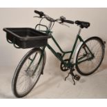 A vintage ex Royal Mail fully restored Pashley mail / delivery bike having a five speed hub, with
