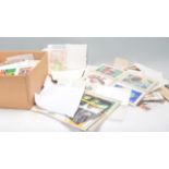 A large collection of loose stamps to include  Hong Kong $500 stamp, collection of Design A Stamp,