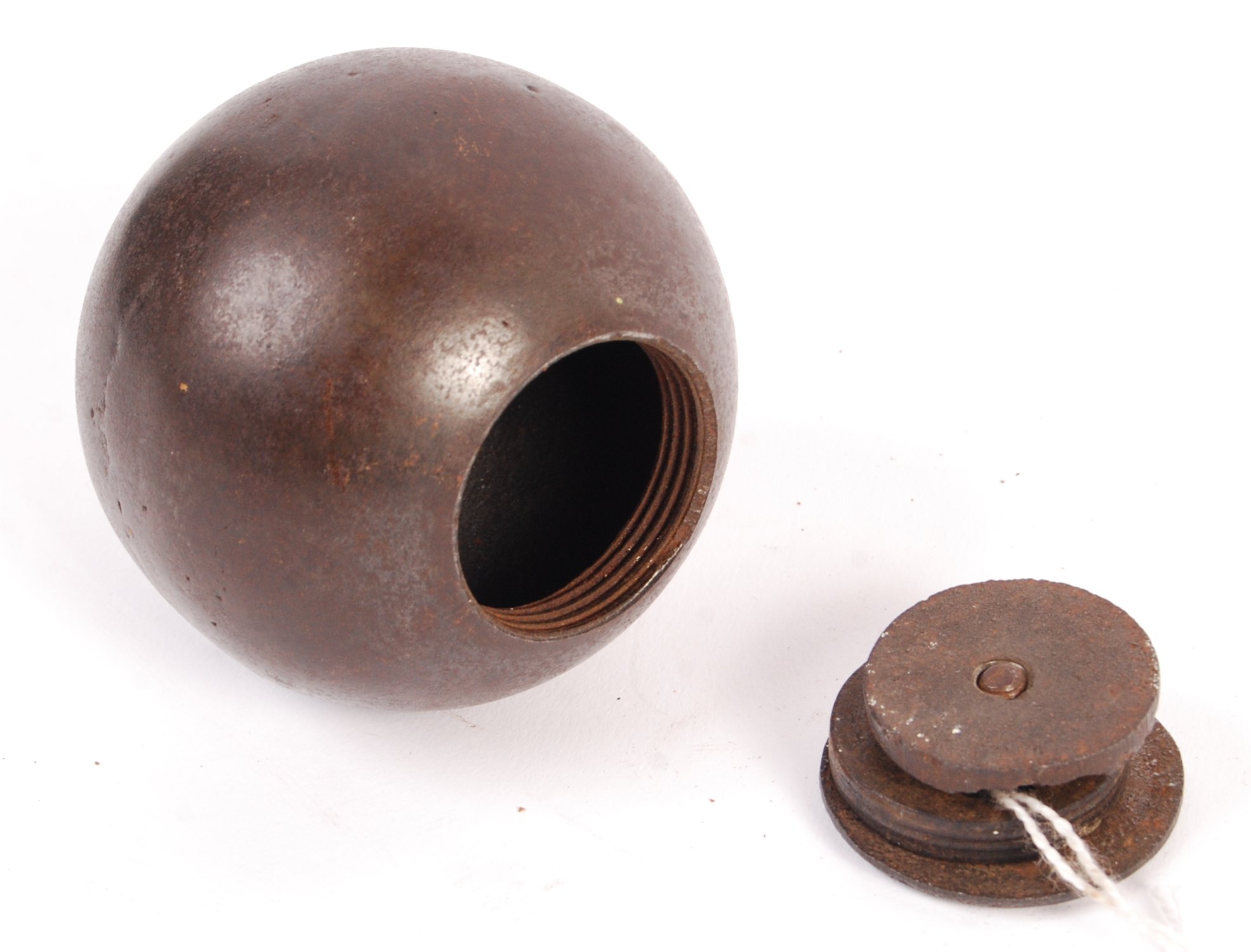 WWI FIRST WORLD WAR BALL GRENADE TRENCH ART MONEY - Image 3 of 3