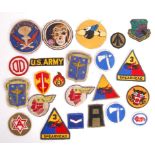 COLLECTION OF WWII AMERICAN & USAAF AVIATION CLOTH
