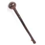 MID 19TH CENTURY SOUTH AFRICAN ZULU KNOBKERRIE WAR