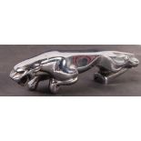 VINTAGE 20TH CENTURY CHROME JAGUAR CAR BONNET MASCOT