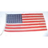 WWI SECOND WORLD WAR UNITED STATES ARMY STARS AND STRIPES FLAG